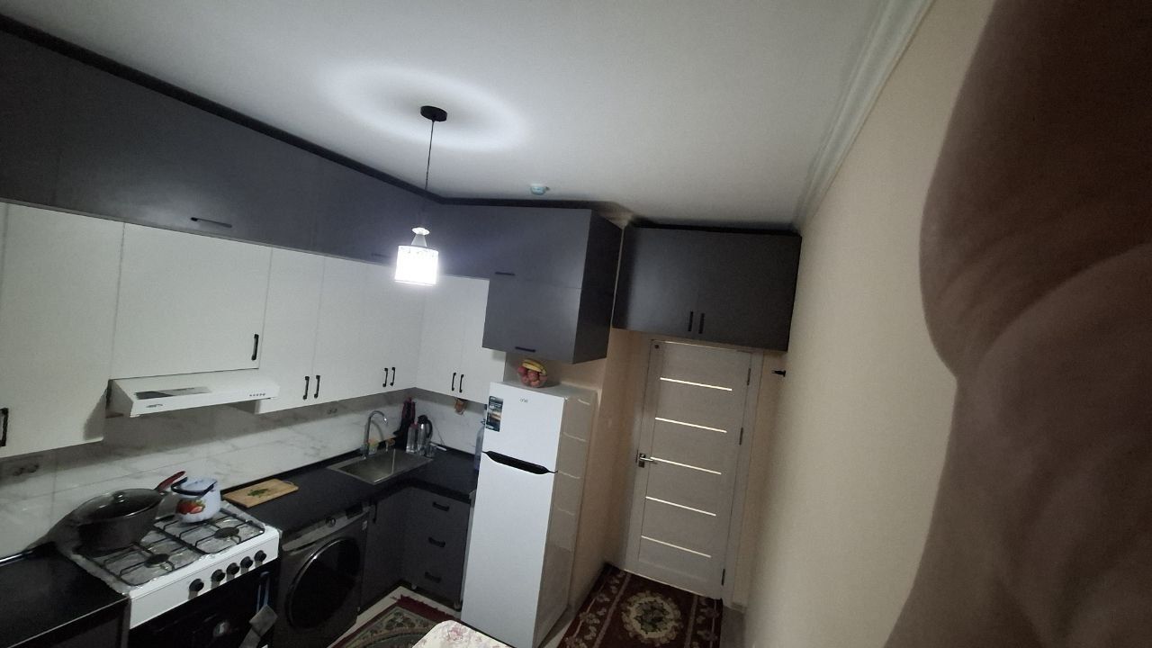 Сергеледа 3хона 76м²сотаман..мебил техника б.н.60500уе.