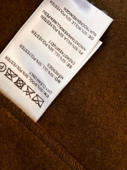 Вълнен тренч  & вълнен шал Trussardi