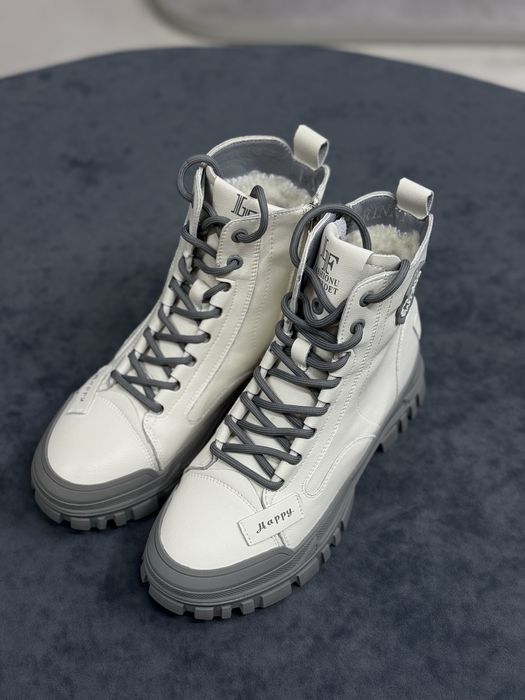 Зимние ботинки с мехом, сапоги 37-38 р