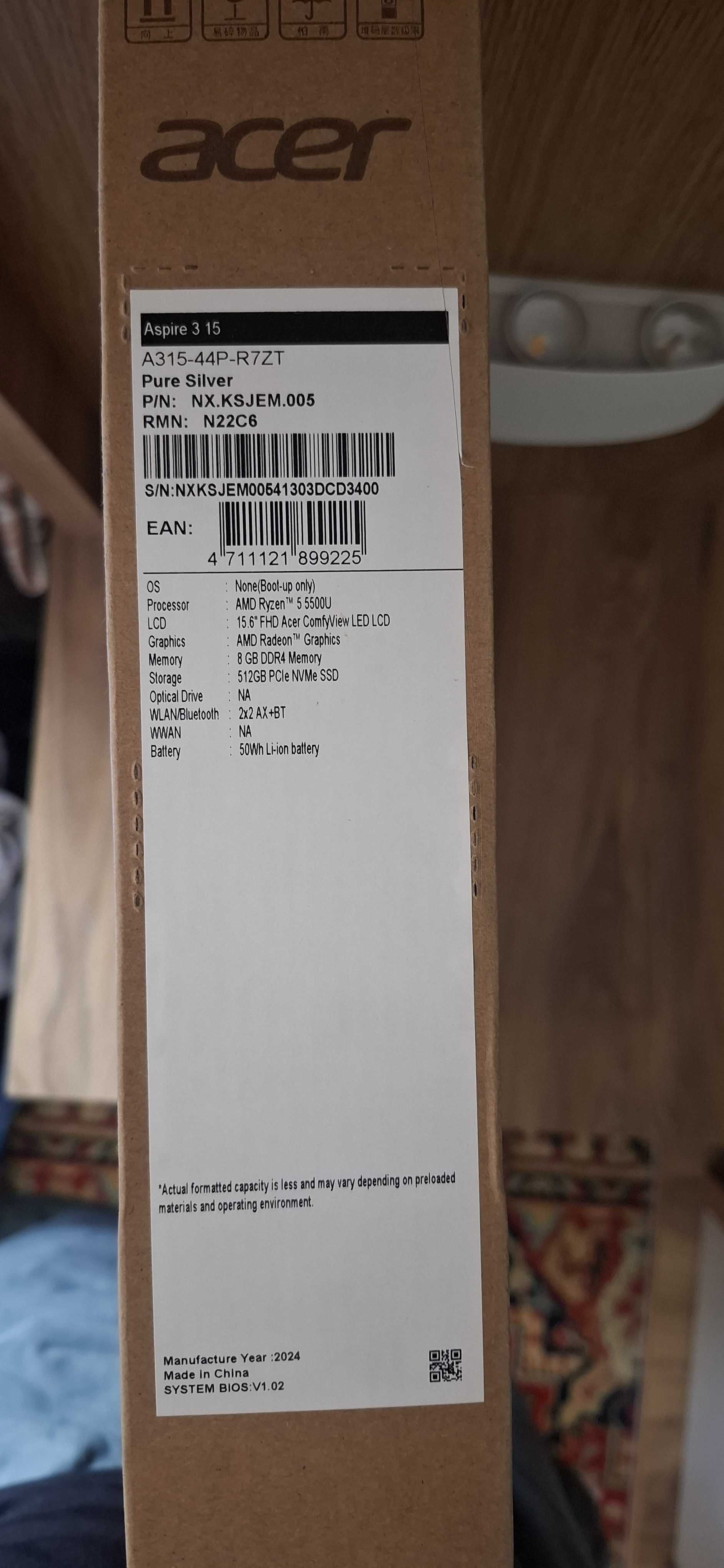 Noutbuk ACER (Новый)