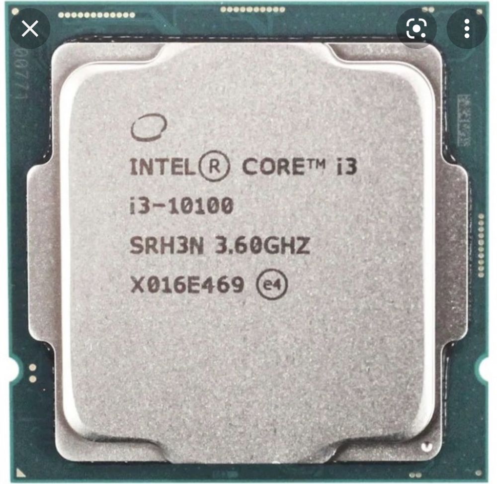 Процессор Intel Core i3 10100 , LGA1200, OEM