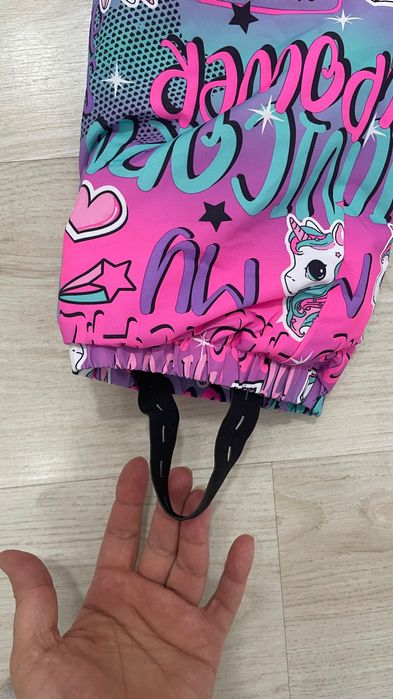 Штаны зимние на подтяжках детские