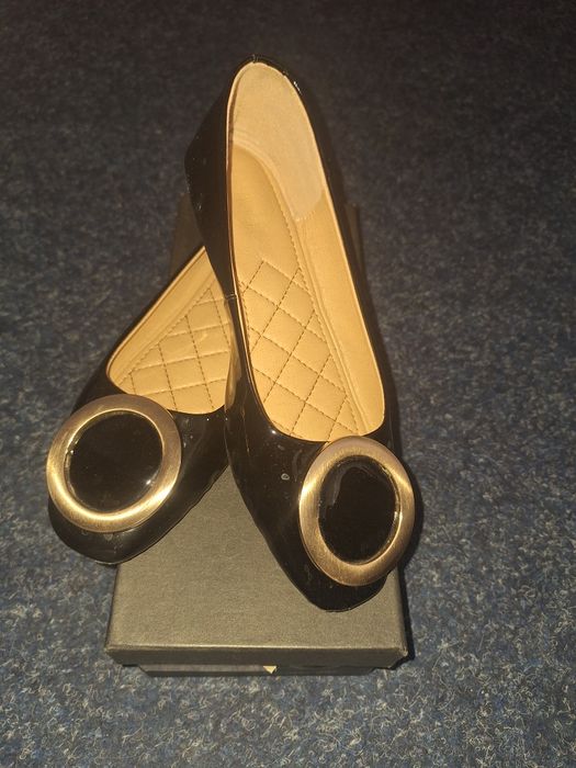 Balerini lacuiti 36 piele