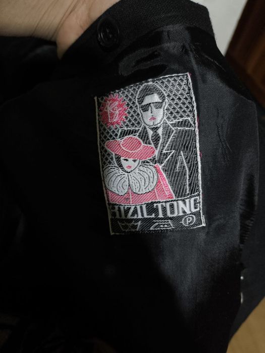 Мужской костюм , пиджак и брюки 50