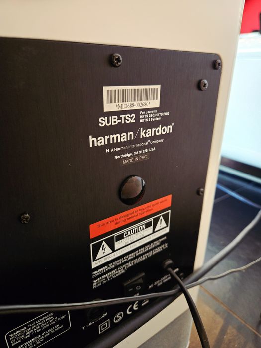 Braun ADS M9 Albe impreuna cu 2 subwoofere HK TS2