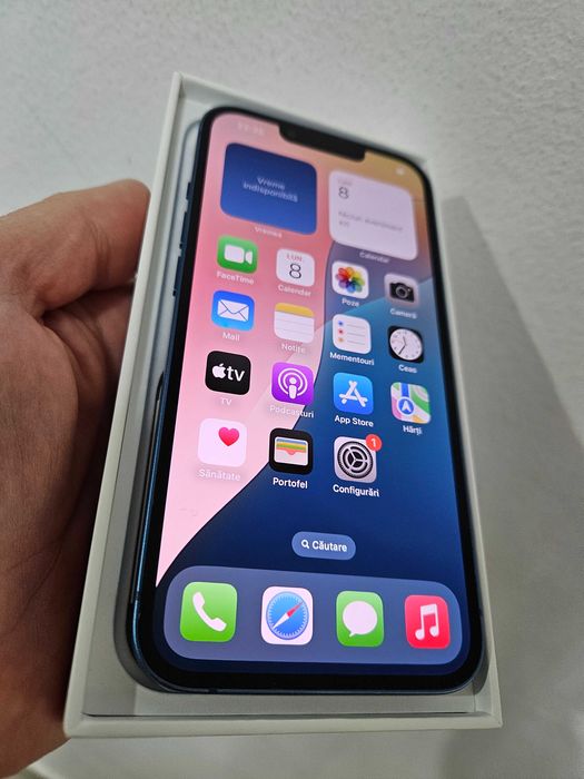 Iphone 13 128 Gb impecabil la cutie.