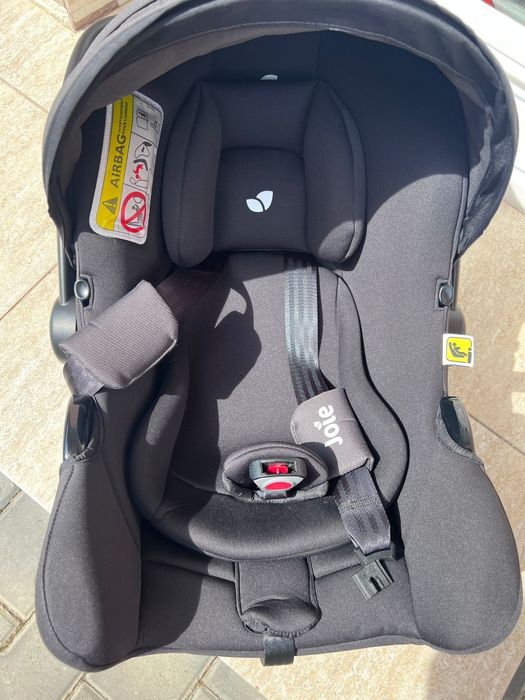 Scoica auto i-Snug Coal, nastere - 75 cm