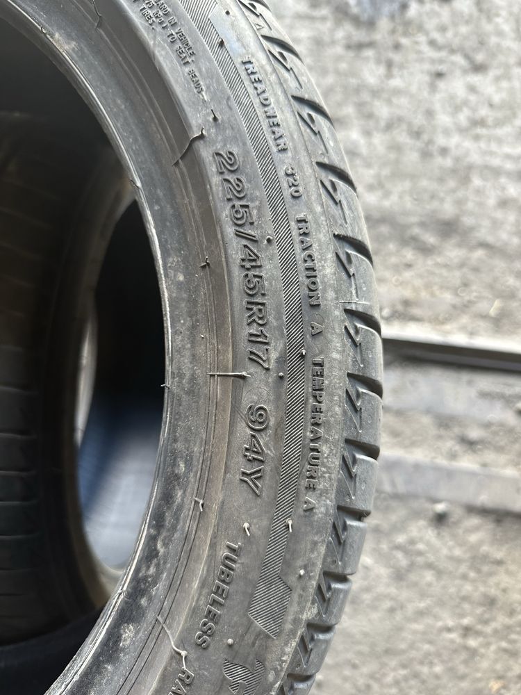 225/45/17 FIRESTONE 2бр. 24-ДОТ!