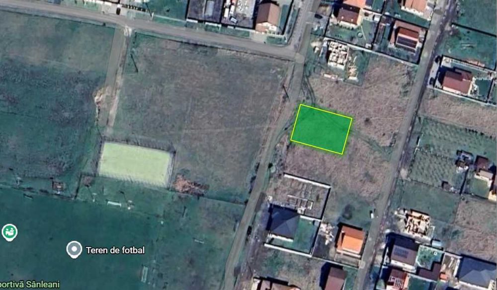 Teren intravilan Sanleani - Livada 590 mp