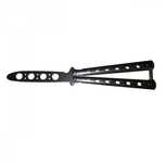 Briceag fluture de antrenament, Basic Blade, 22 cm, argintiu