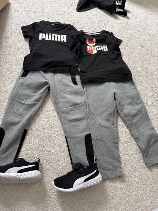 Tricouri Puma 2 perechi de pantaloni adidasi 29 puma 4-5 ani