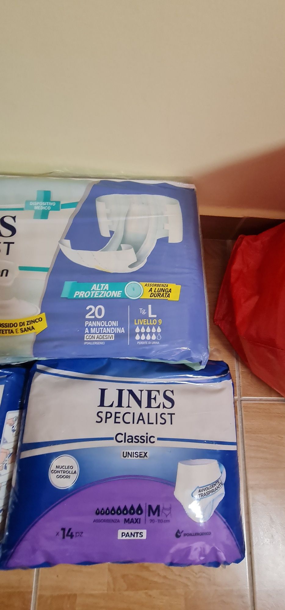 Scutece adulti Absorbante incontinenta urinara igiena unisex