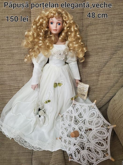Păpuși porțelan mari (50/60 cm)
