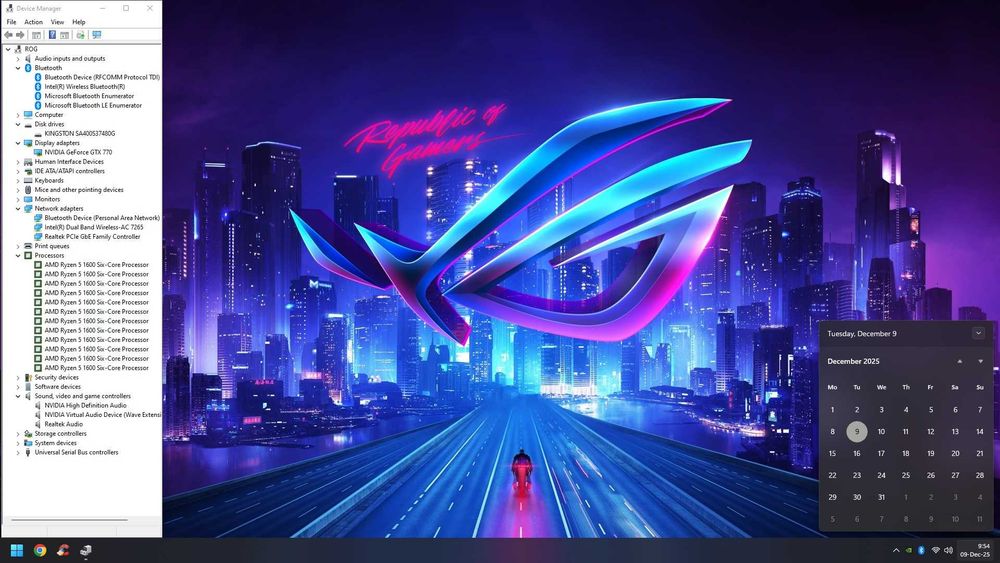 PC GAMING AMD Ryzen5/RGB/16GB DDR4/SSD 480GB/WiFi+BT/W11 700lei