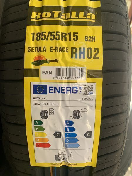 Нови летни гуми ROTALLA SETULA E-RACE RH02 185/55R15 82H НОВ DOT