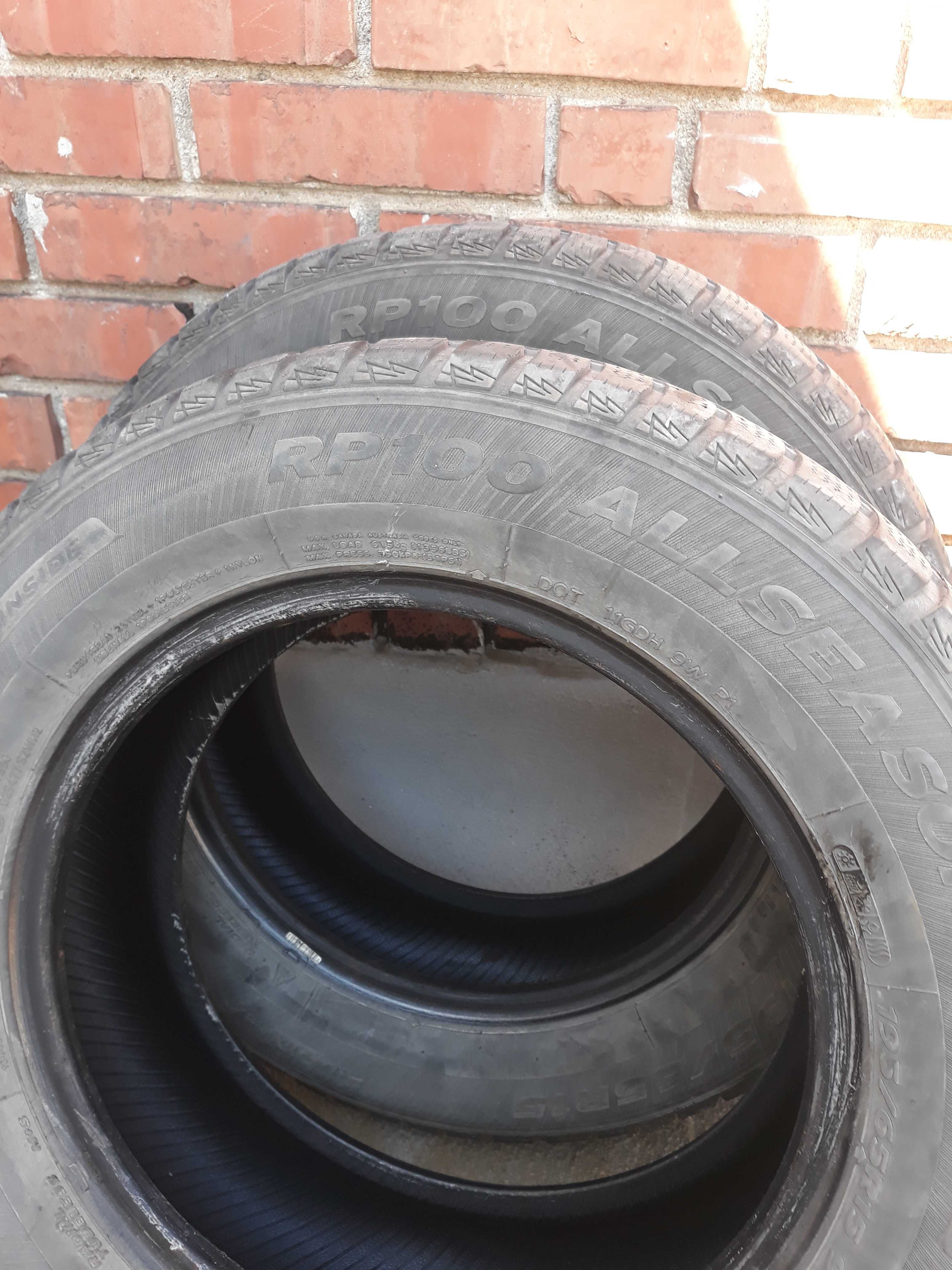 195/65/r15 platin rp100 allseasons 4бр.+ pirelli cinturato 195/60/r15