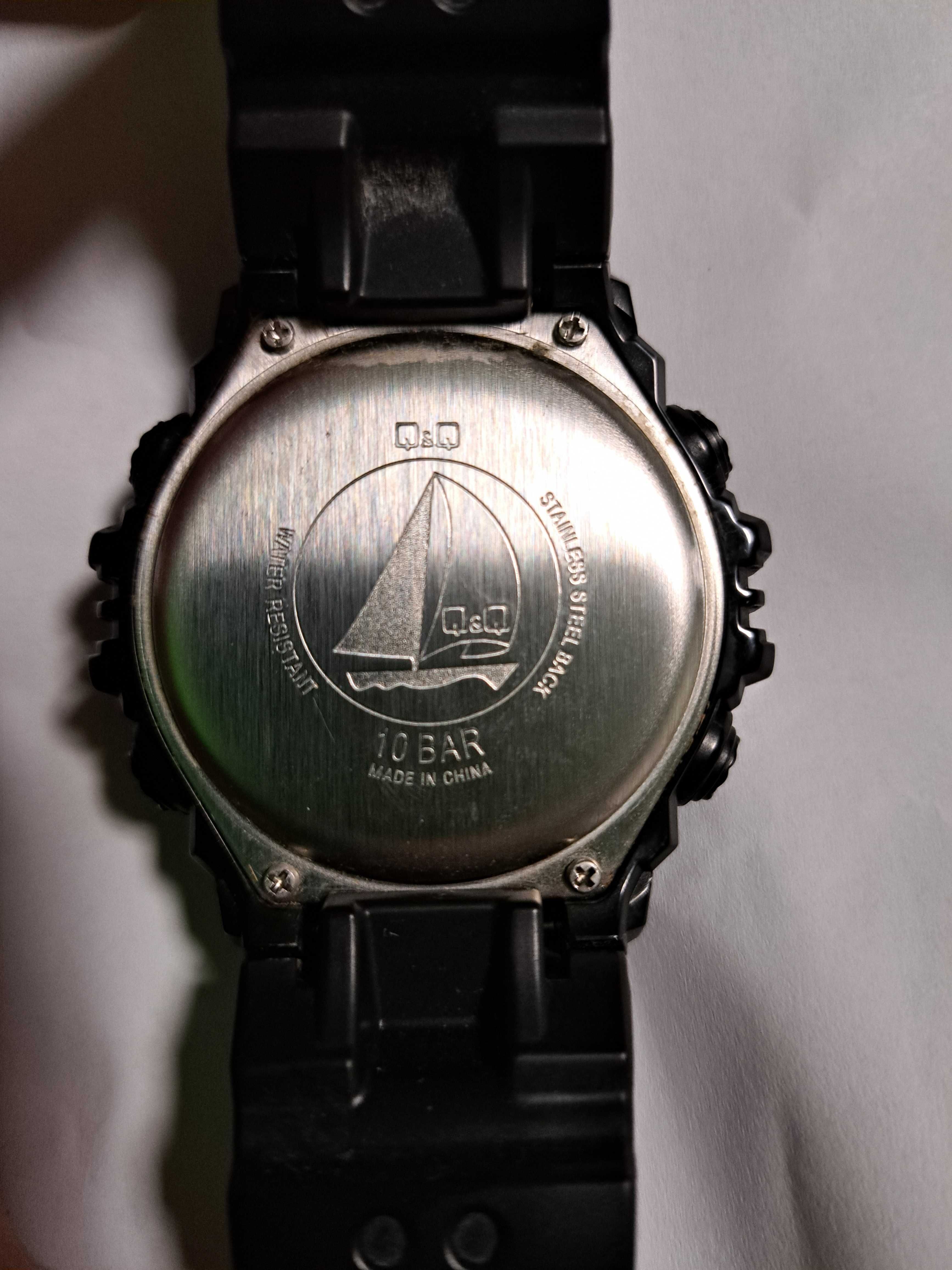 Часовник Q&Q 1/100s chrono water resist 10 bar