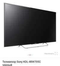 Продаю телевизор SONY kdl-48w 705c  в отличном состоянии, большой .