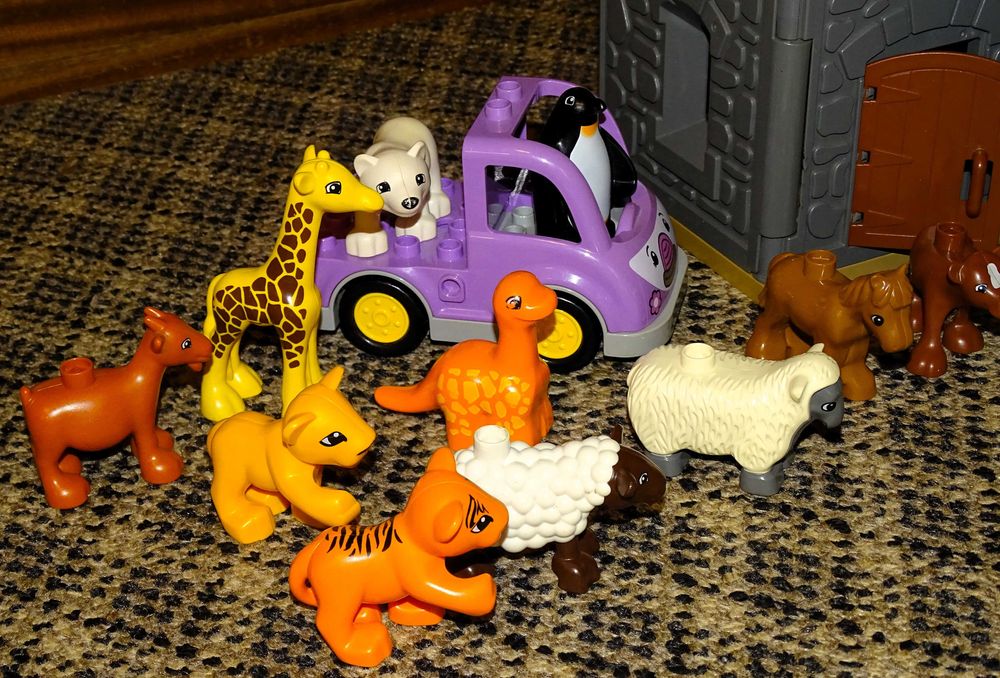 Редки Лего Дупло фигурки на животни и други (Lego Duplo 4777 )