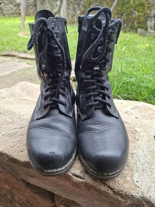 Дамски боти от естествена кожа - REAL Габрово