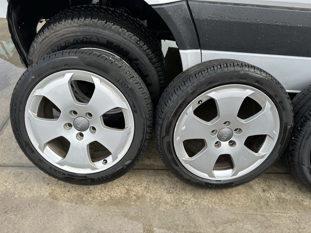 Jante roti aliaj originale Audi A3 anvelope Vara pirelli 225/45r17