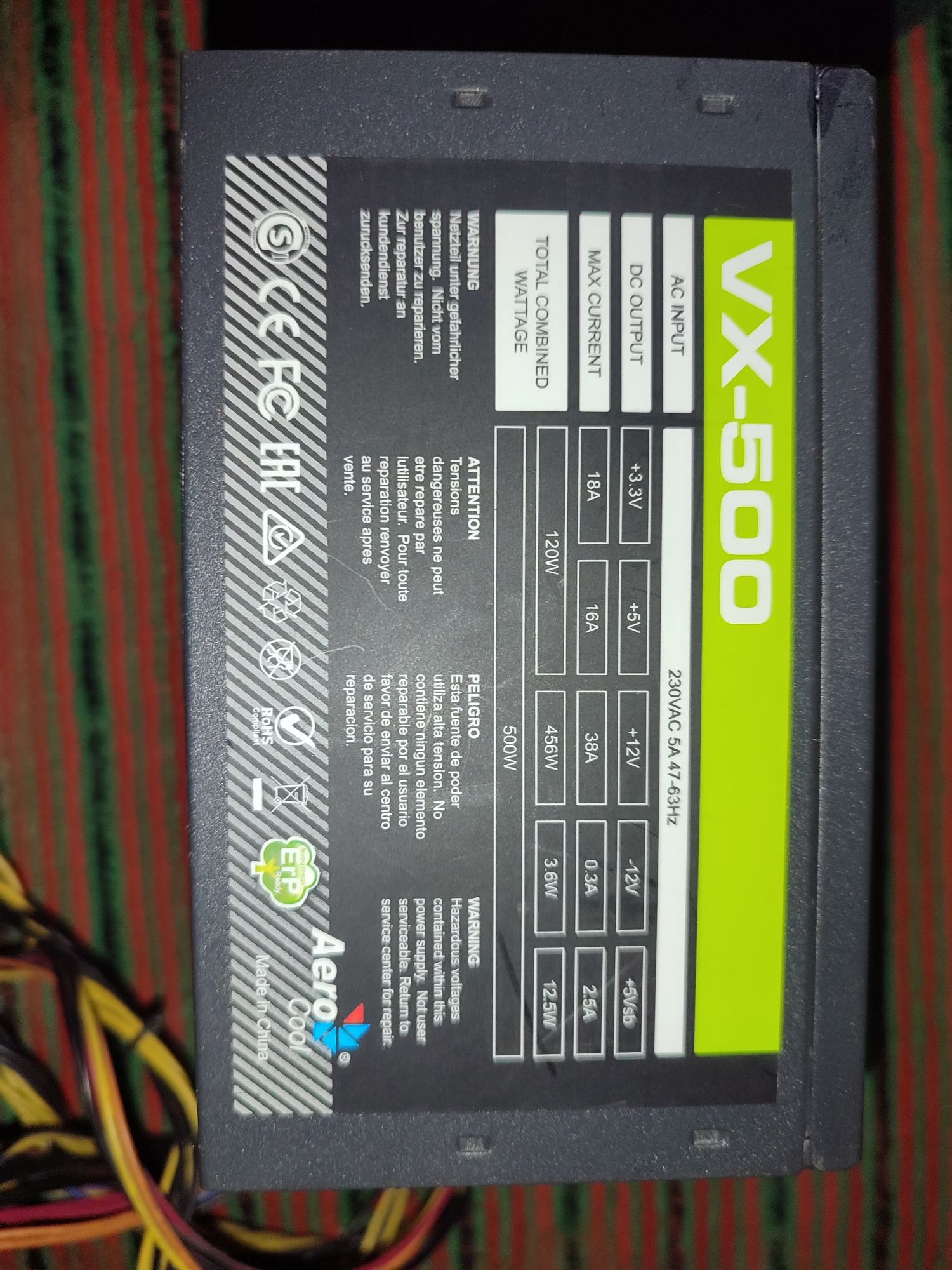 Aerocool VX 500w