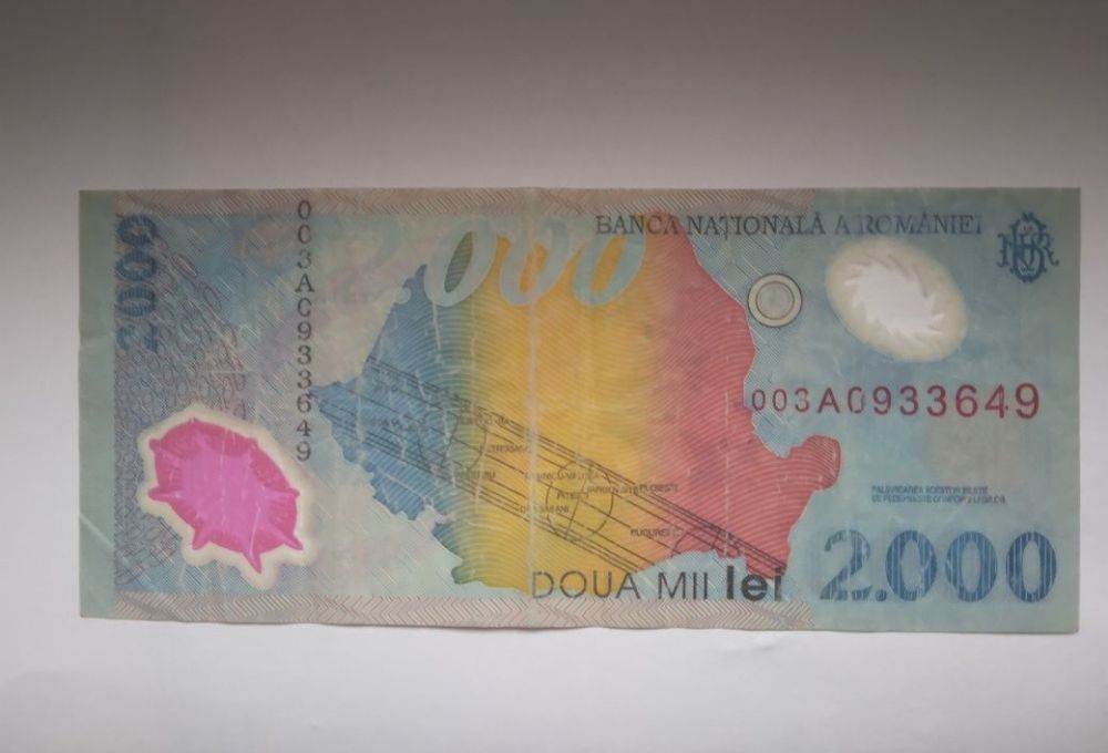 Bancnotă de 2000 de LEI