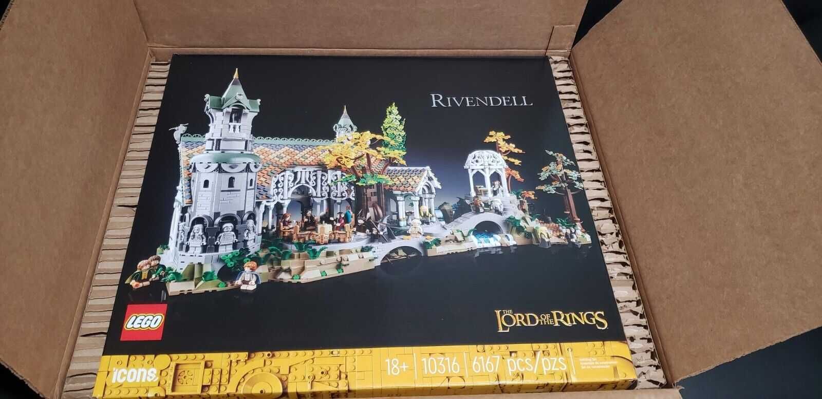 Ново ">  Lego  10316 THE Lord of the Rings: Rivendell  Lego Icons