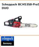 Безчеткова акумулаторна резачка Scheppach Германия BCHS350-ProS Duo