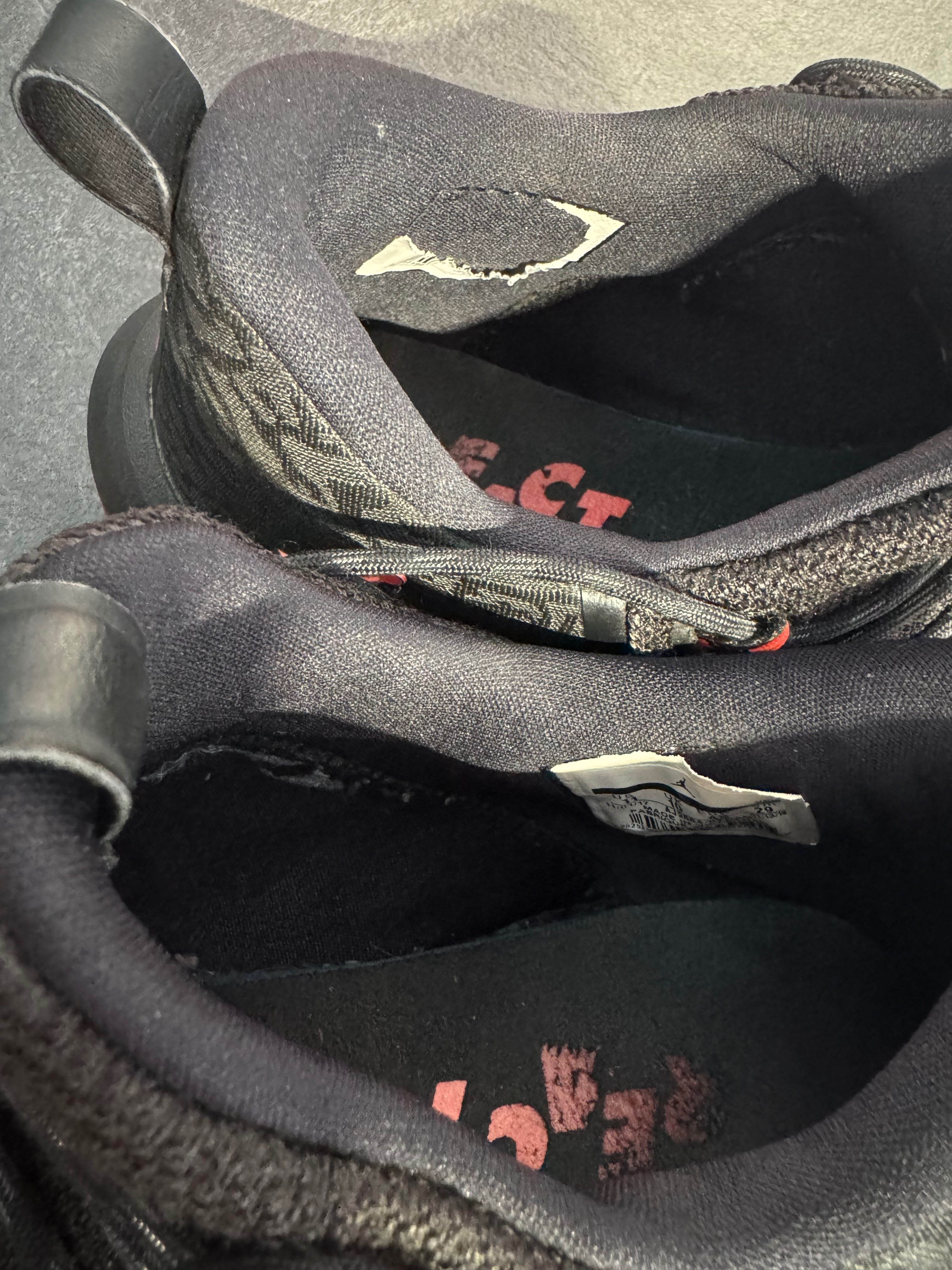 Маратонки Air Jordan Super Fly Low “Black Infrared” - 45 номер