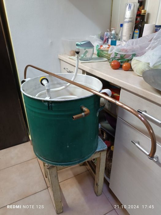 Cazan distilat 50 litri  cu răcitor