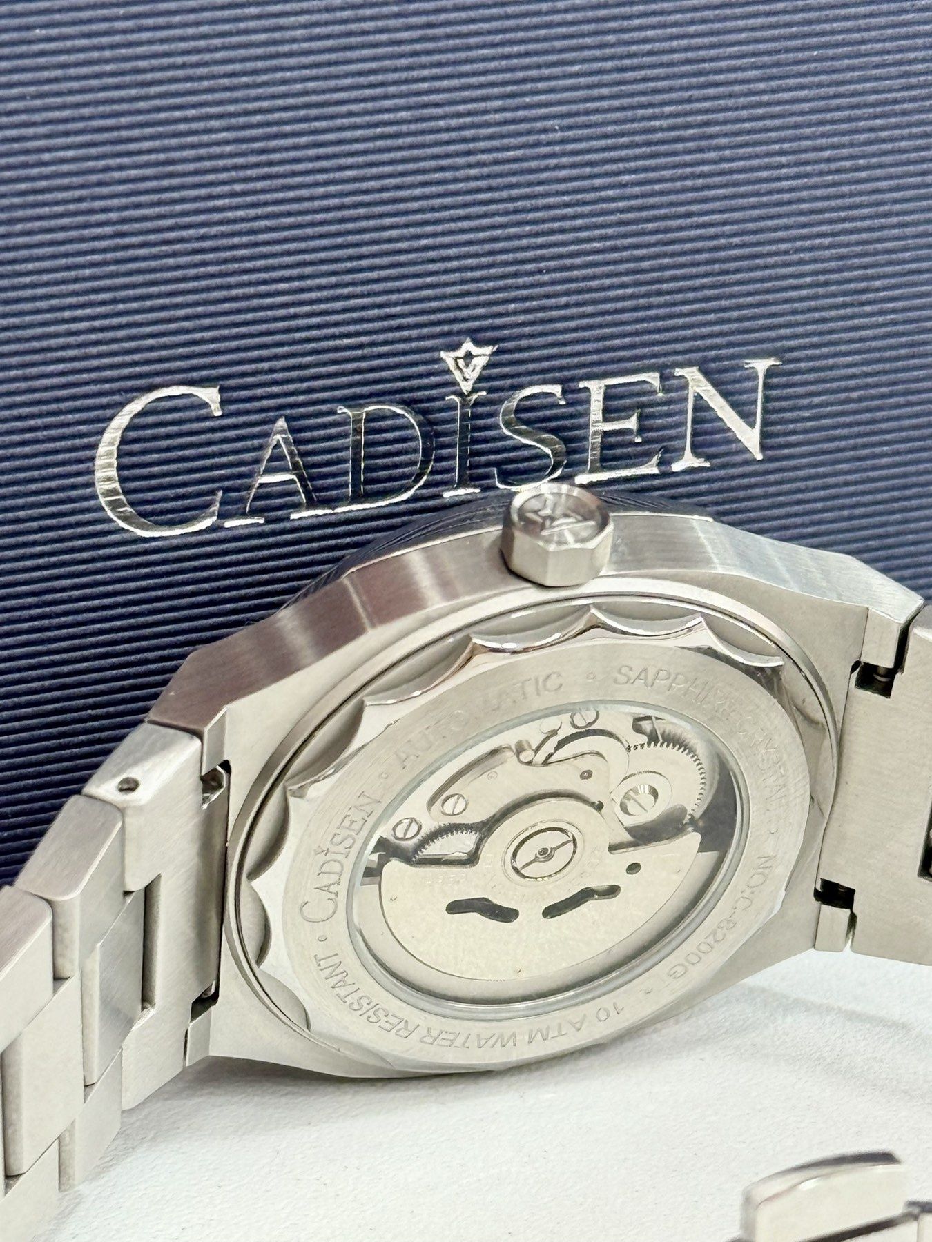 Cadisen Automatic Watch Sappire Seiko NH35A 100m