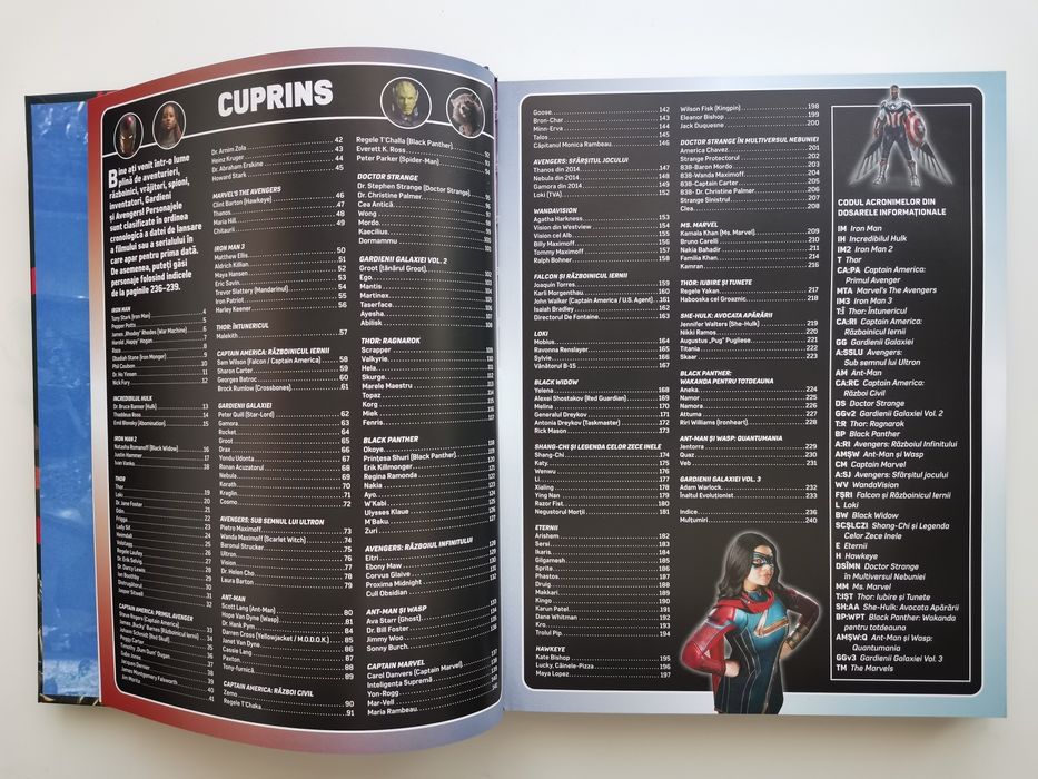 Set Spiderman + Marvel enciclopedia personajelor