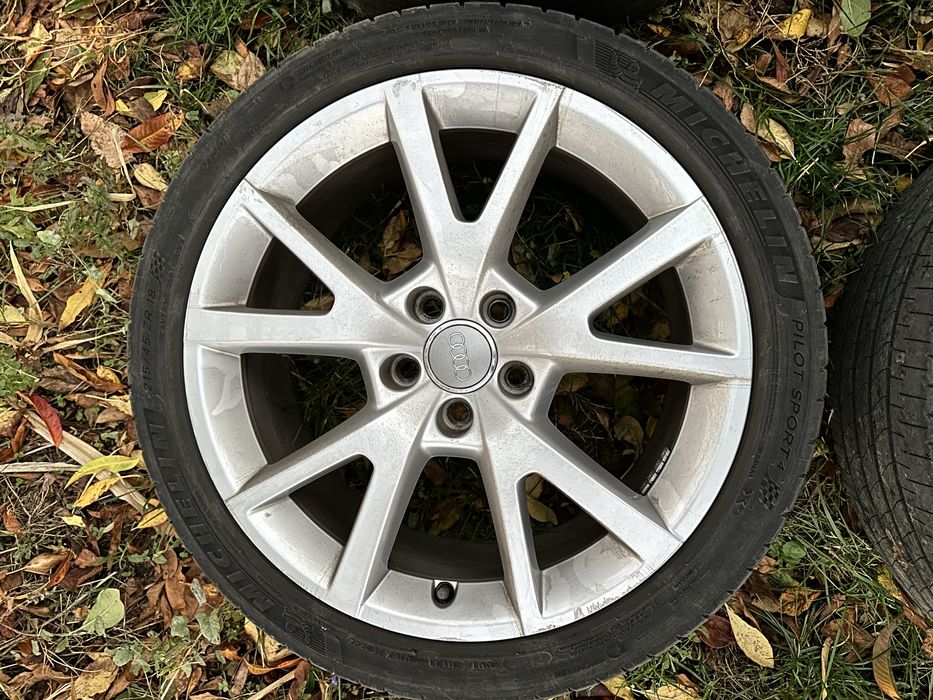 Jante cu tot cu cauciuc Audi Q5 20018 5x112  215 45 r18