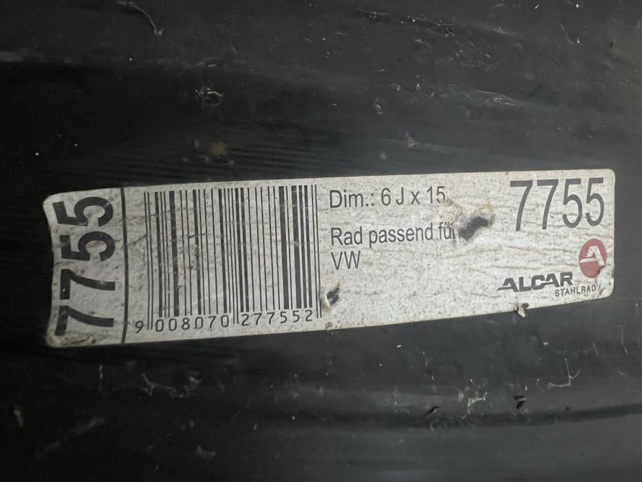 Jante tabla ( roti ) 5x112 R15 VW passat skoda octavia 2 3 grup vag