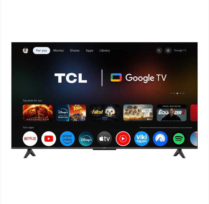 Televizor TCL LED 50P6K, 126 cm, Smart Google TV, 4K Ultra HD