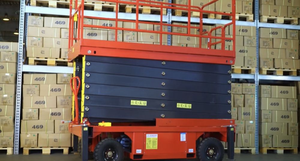 Ножничный подъемник 8 метров