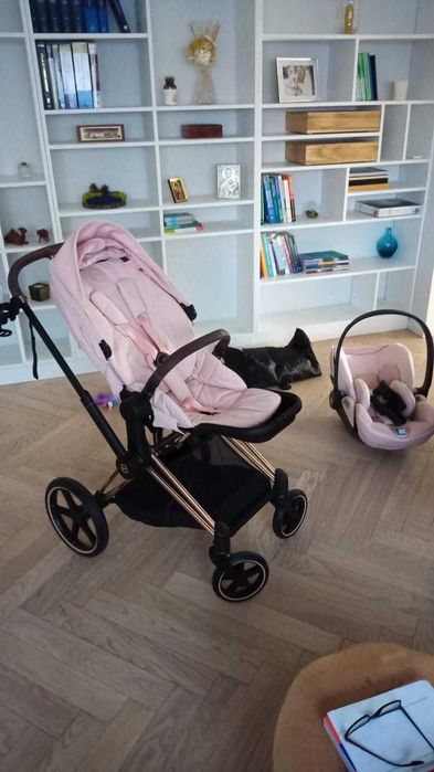 Carut Cybex Priam 4 platinum rose gold