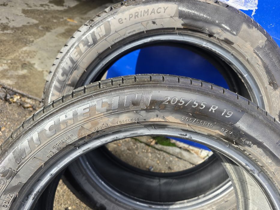 Vând 4 anvelope Vara Michelin e-primacy 205/55/R19 DOT 2005 noi