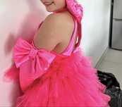 Rochie Zaire Pink Bow