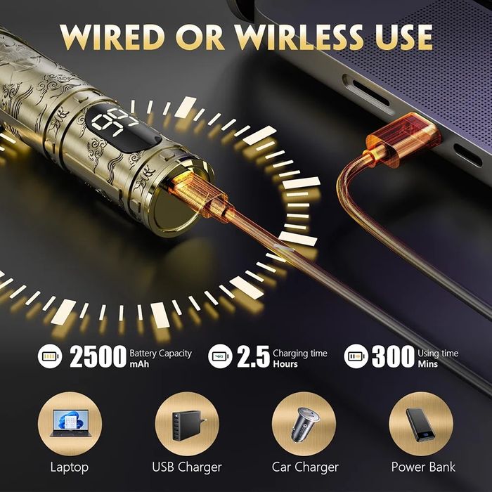 Професионален Акумулаторен Тример за Коса и Брада. Solati