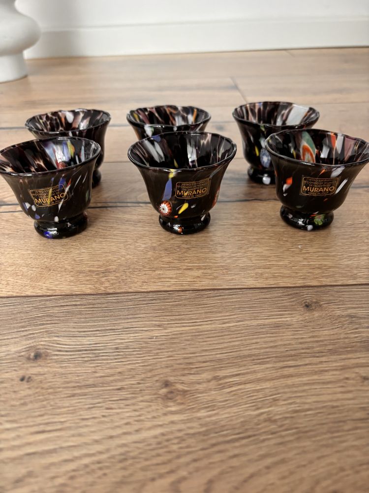 Set cesti sticla de murano