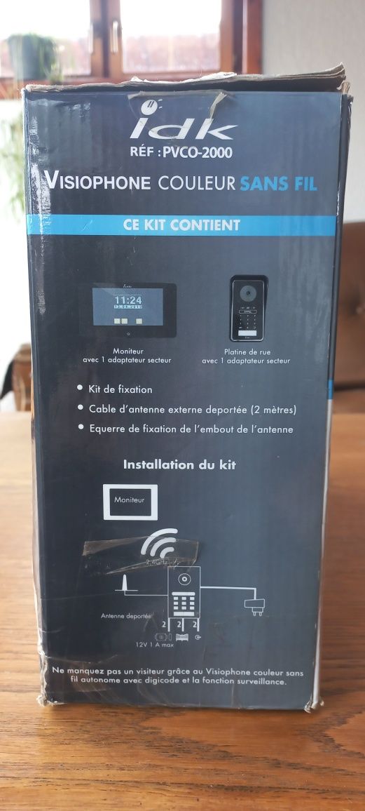 Videointerfon wifi cu multiple funcții-cod acces,supraveghere,porți