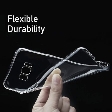 Husa pentru Samsung Galaxy Galaxy S8, GloMax Perfect Fit, Transparent