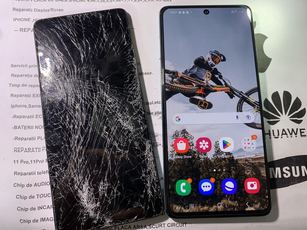 Display Huawei pentru toate modelele. Bistrita. Reparatii Telefoane