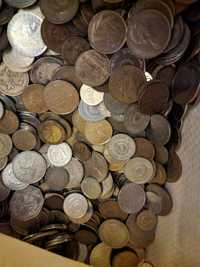 Vind 250 de monede de colecție vechi trimit cu fan Courier sau posta