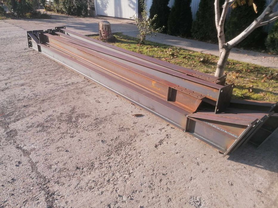 Stoc 3 ferme și 6 stâlpi  hala 10x10 service magazin spălătorie ipe180