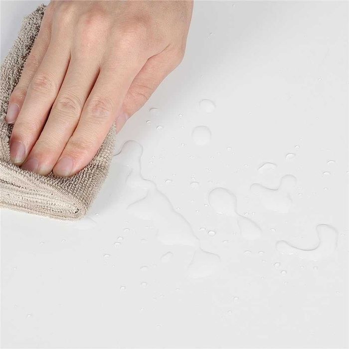 Шкаф за баня с огледало с 3 огледални врати, 15x70.5x60.5 см, бял 301