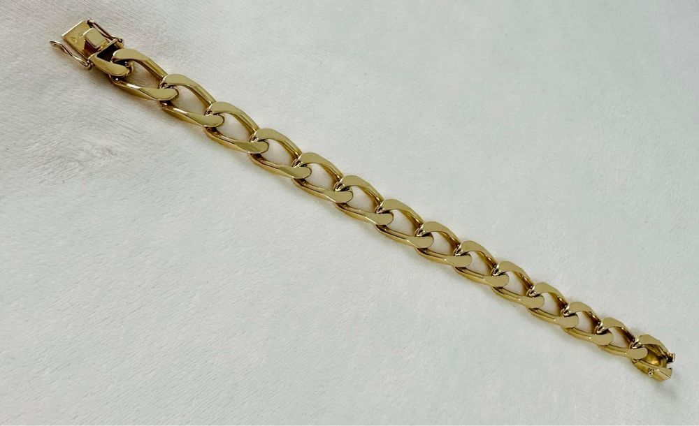 Bratara aur masiv 18k model Rar/Deosebit vintage