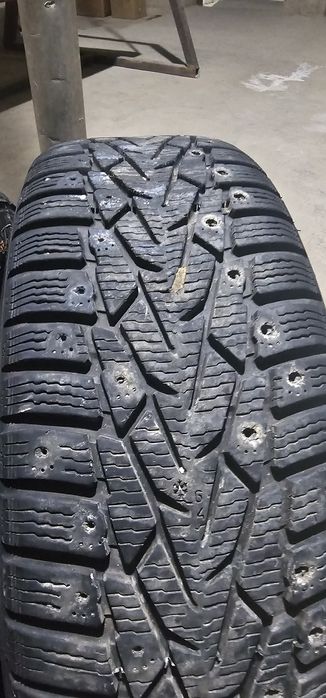 Шины использованы